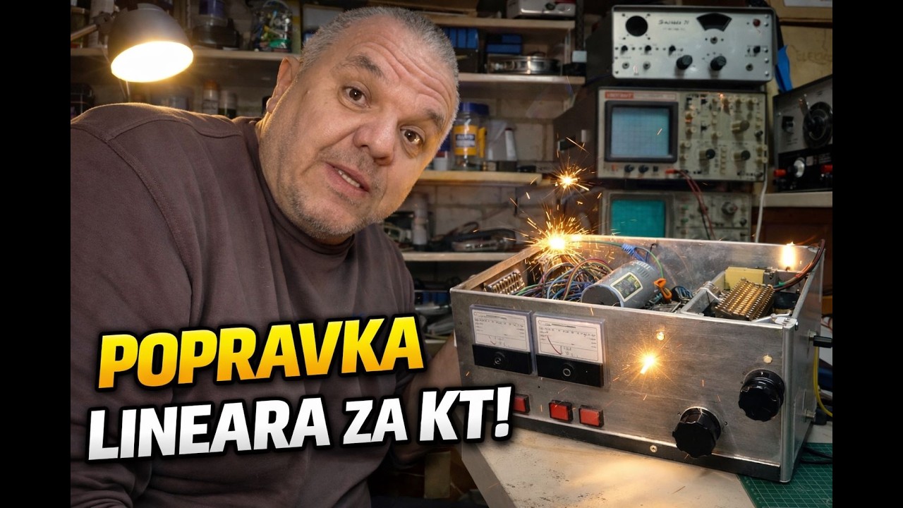 Osinuo je napon od 2500V, izbilo je sve osigurace !!!