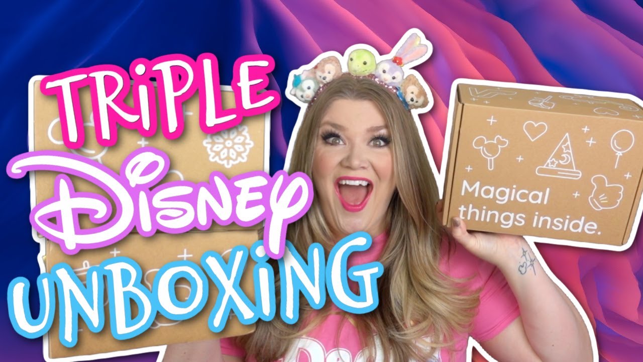 TRIPLE Magical Pick Me Up UNBOXING! 🌸✨🧸from Hong Kong Disneyland!