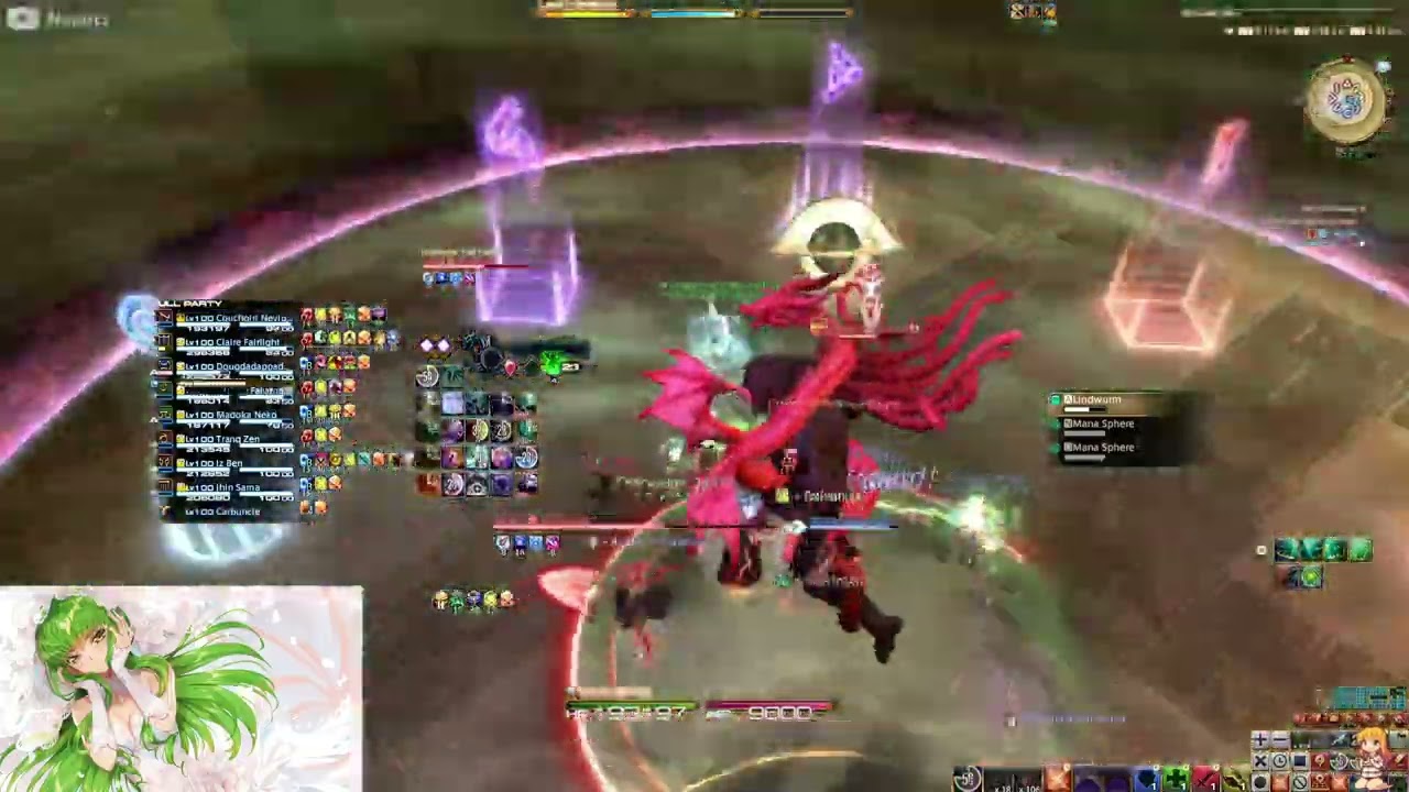 FFXIV - M12S P2 First Clear (SMN PoV)