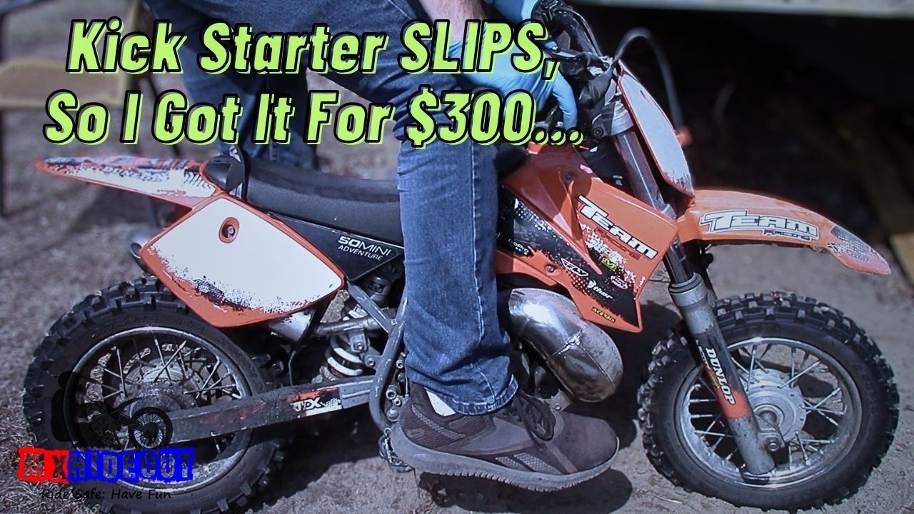 Seller Said This KTM 50 Won't Start [Kickstarter Slips]