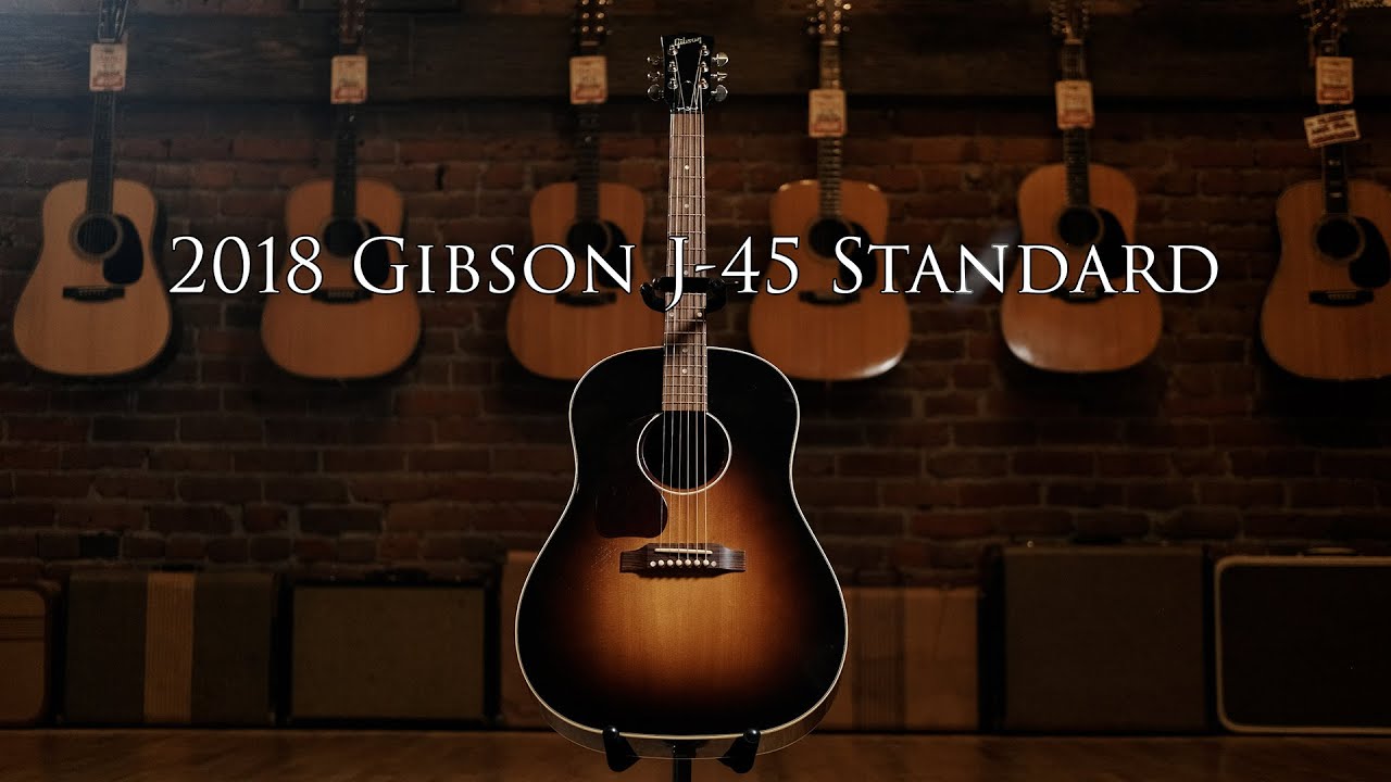 2018 Gibson J-45 Standard Lefty w/Trevor Boone