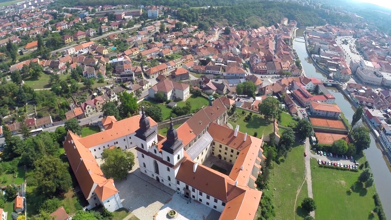 Třebíč z ptačí perspektivy