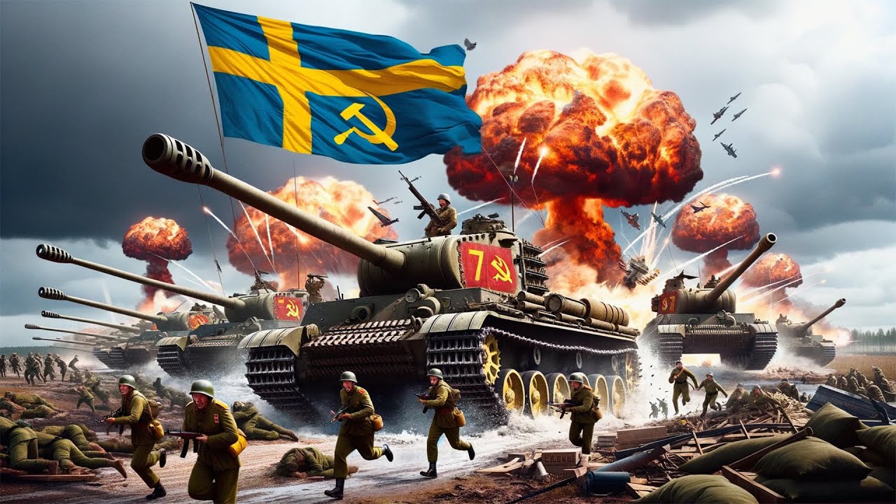 ROTES Schweden und deutsches KAISERREICH im zweiten Weltkrieg | Hearts of Iron 4 Deutsch