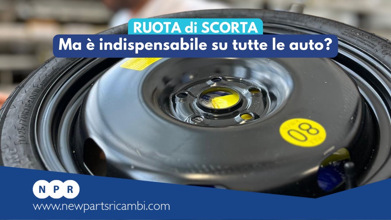 Ruota di scorta : è indispensabile per tutte le auto?