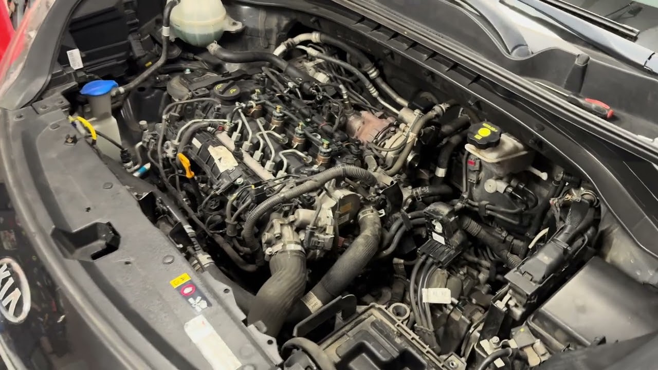 Dépose vanne egr radiateur egr kia sportage 1.7crdi 141 cv dct7 2017 @Pifpof