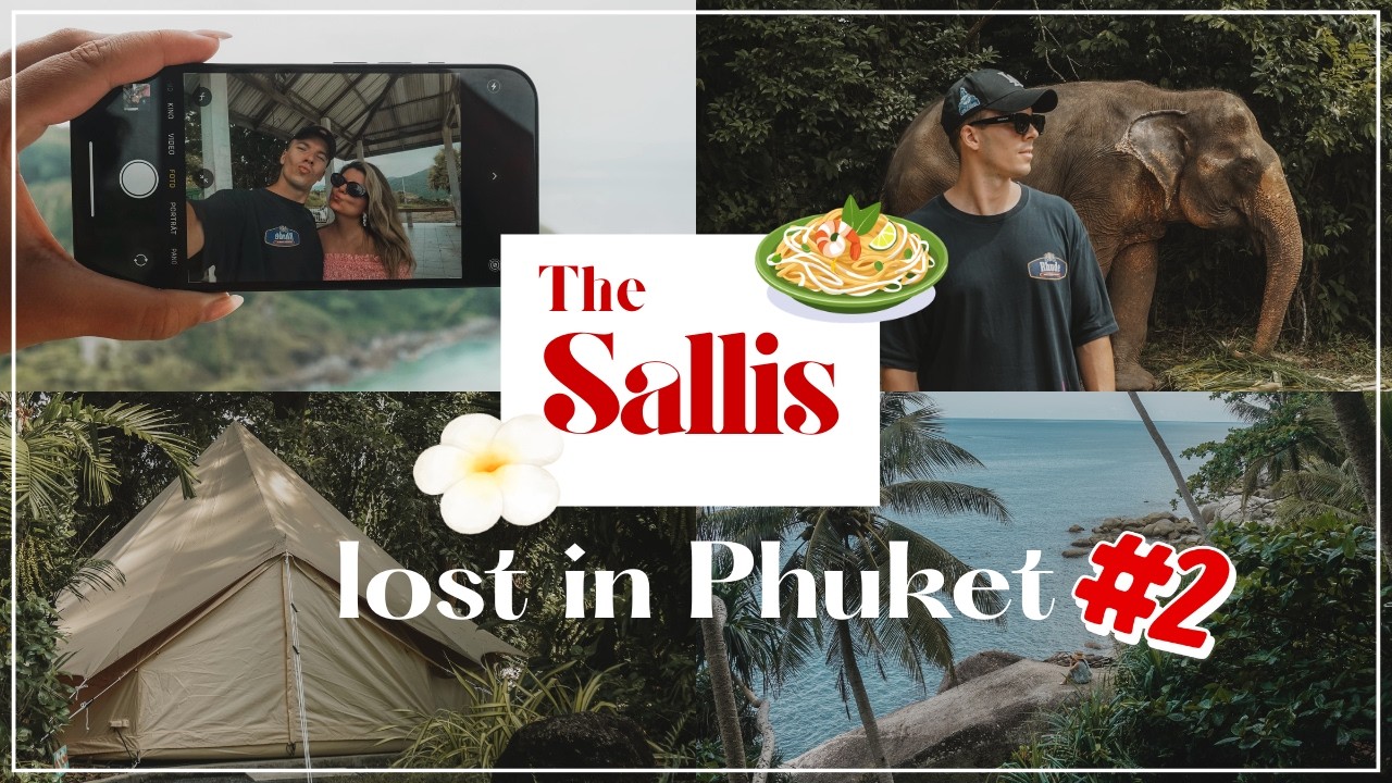 Phuket: Elefanten hautnah & ein Seafood-Markt mit RATTEN?! 😳 | The Sallis Vlog #10