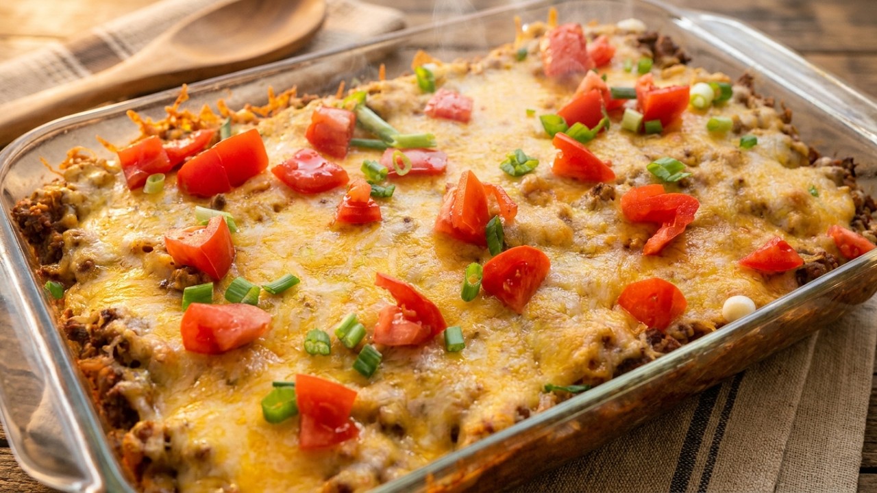 Easy Taco Casserole | Easy Casserole Recipe