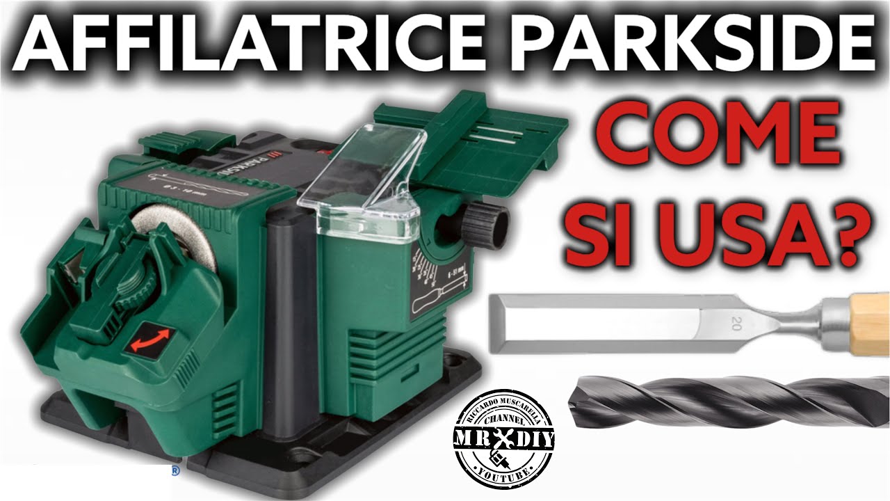 🤩 ЭТО РАБОТАЕТ! Станок для заточки крышек Parkside. PSS 65 B2. Для сверл, долот и ножниц