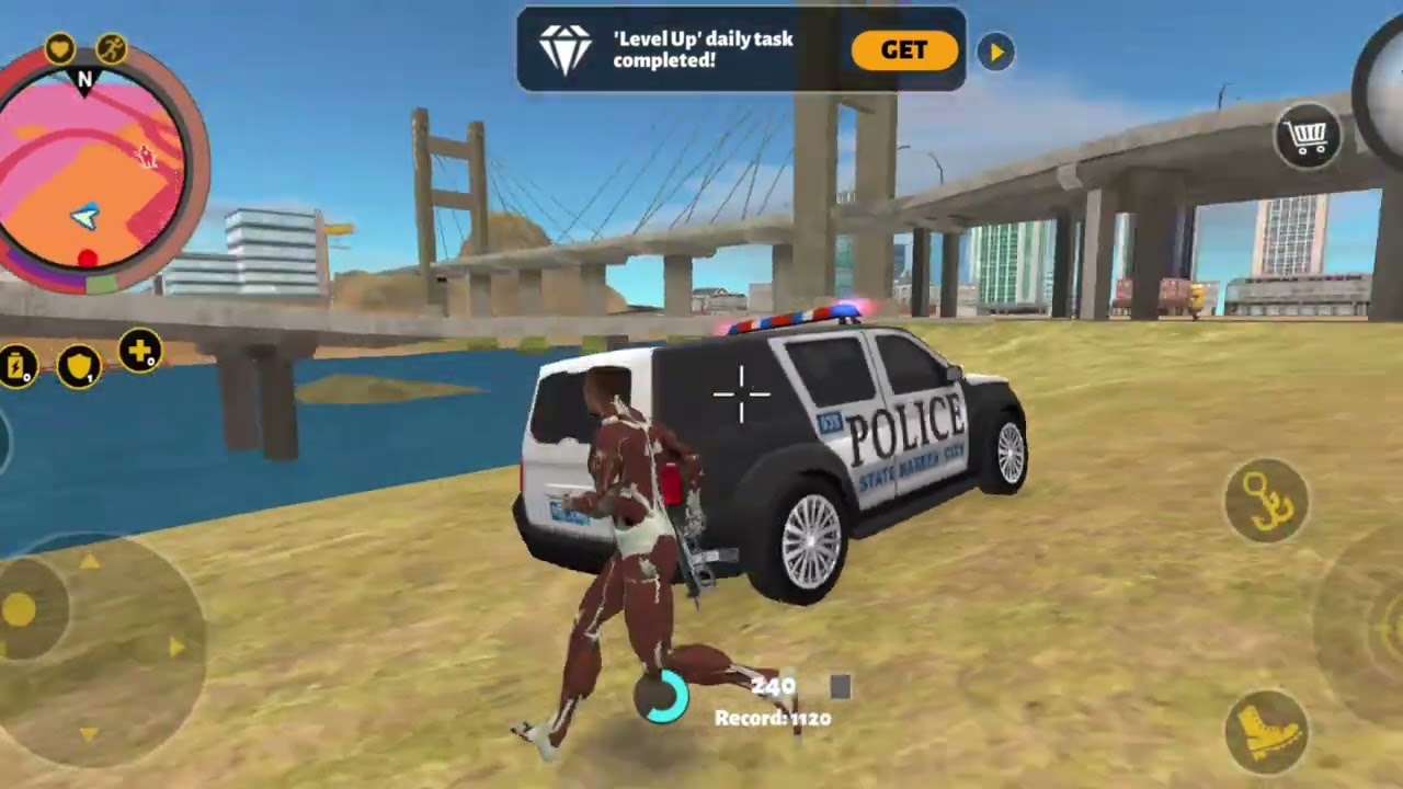 Rope Hero Game 🚨 Crazy Missions & City ActionRope Hero Gameplay (No Commentary) Open World Superhero