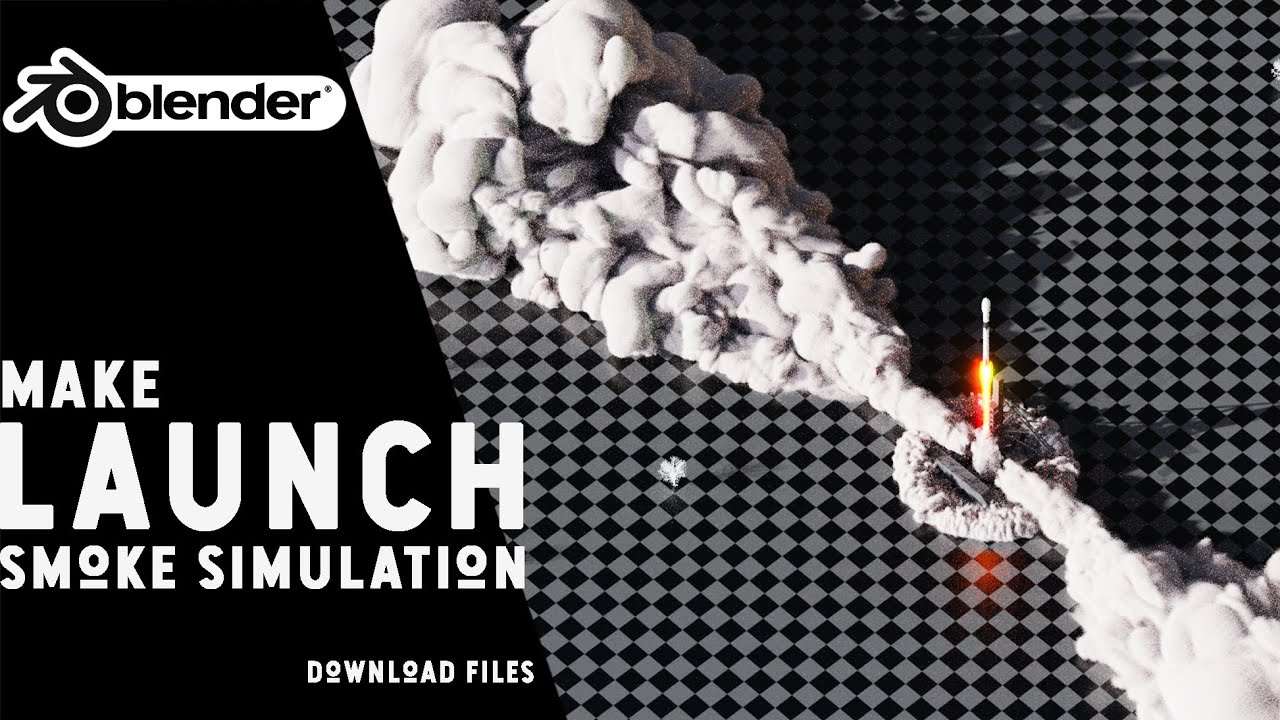 Advanced Rocket Launch in Blender-Tutorial