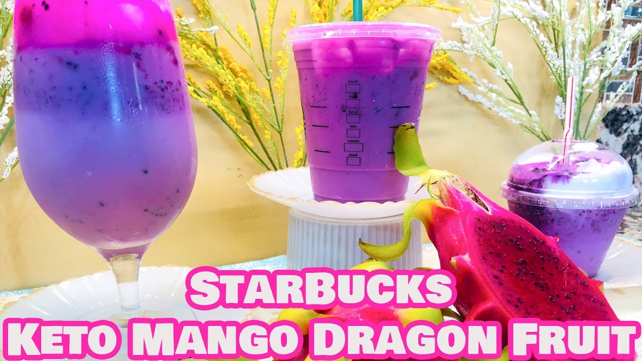 StarBucks Keto Mango Dragon Fruit