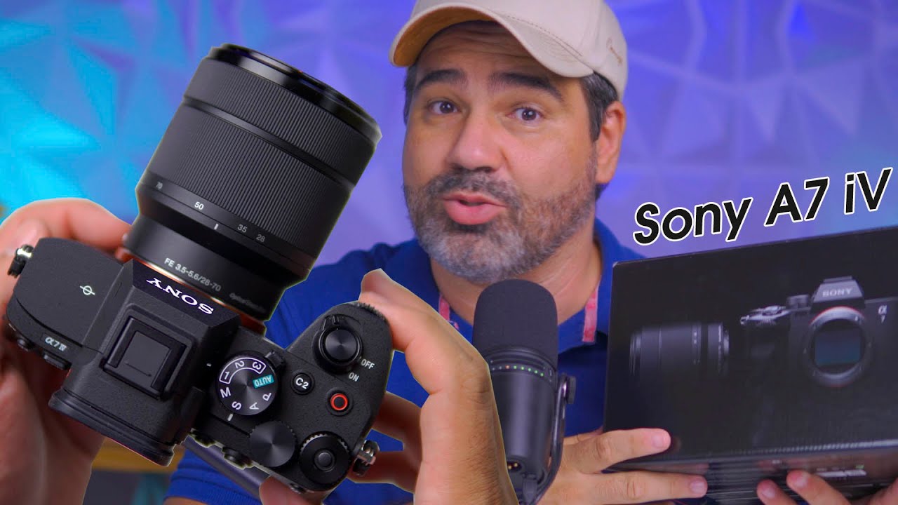 CHEGOU MINHA SONY A7 IV - UNBOXING ( PT-BR )