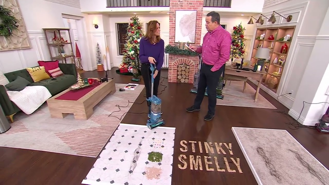Shark Detect Lift-Away Upright Vacuum with PowerFins Detect & Tools on QVC
