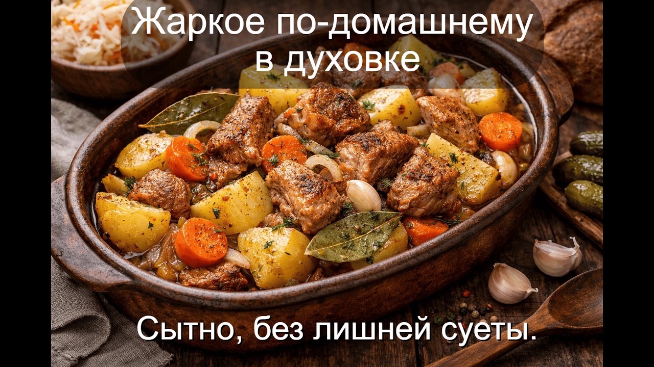 RELAX -  ЖАРКОЕ ПО-ДОМАШНЕМУ В ДУХОВКЕ  #рецепты  #вкусно  #recipe  #еда