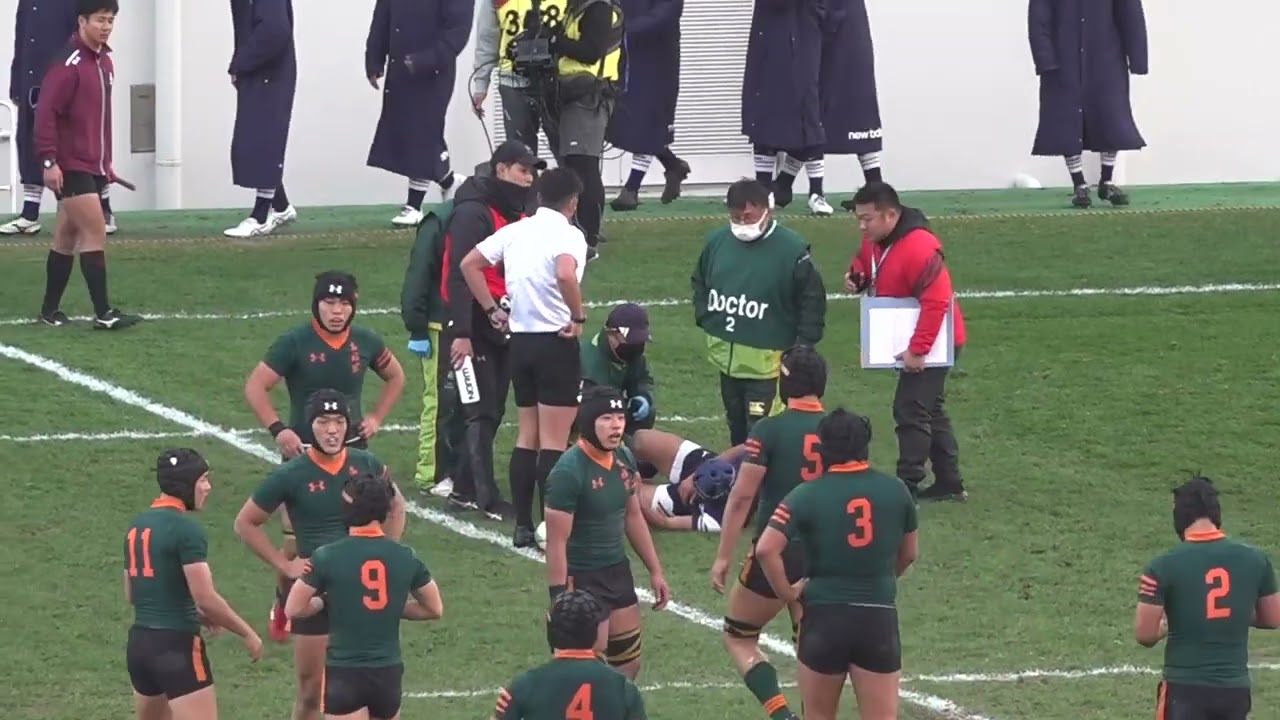 【第103回全国高校ラグビー大会決勝】桐蔭学園vs東福岡後半戦【2024年1月7日】