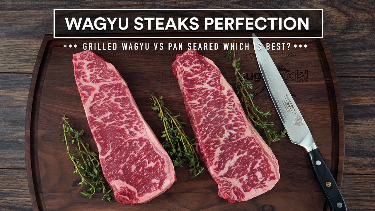 Wagyu GRILLED vs PAN SEARED - Steak Battle!