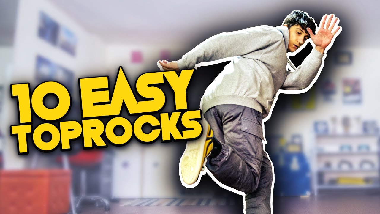 10 Easy Break Dance TOPROCKS for Beginners