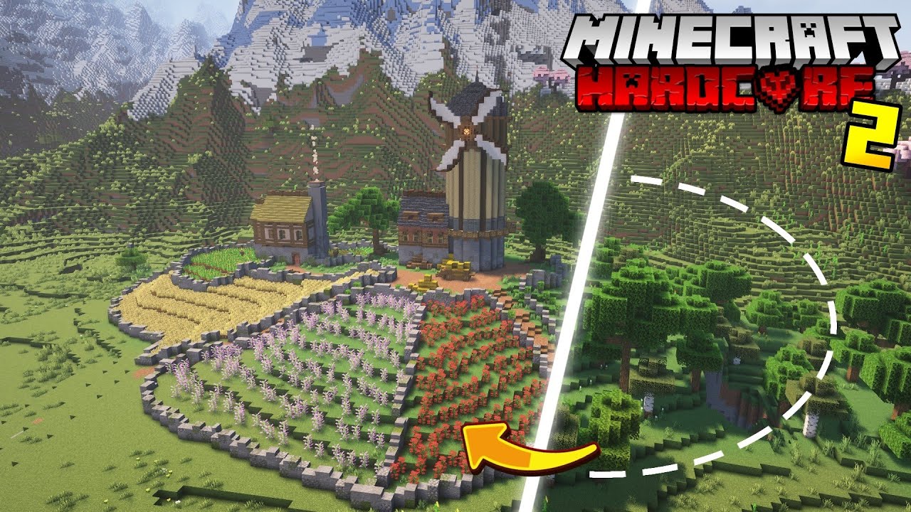 Aku Membuat Pertanian Ep 2 : Minecraft 1.21 Hardcore Survival Indonesia