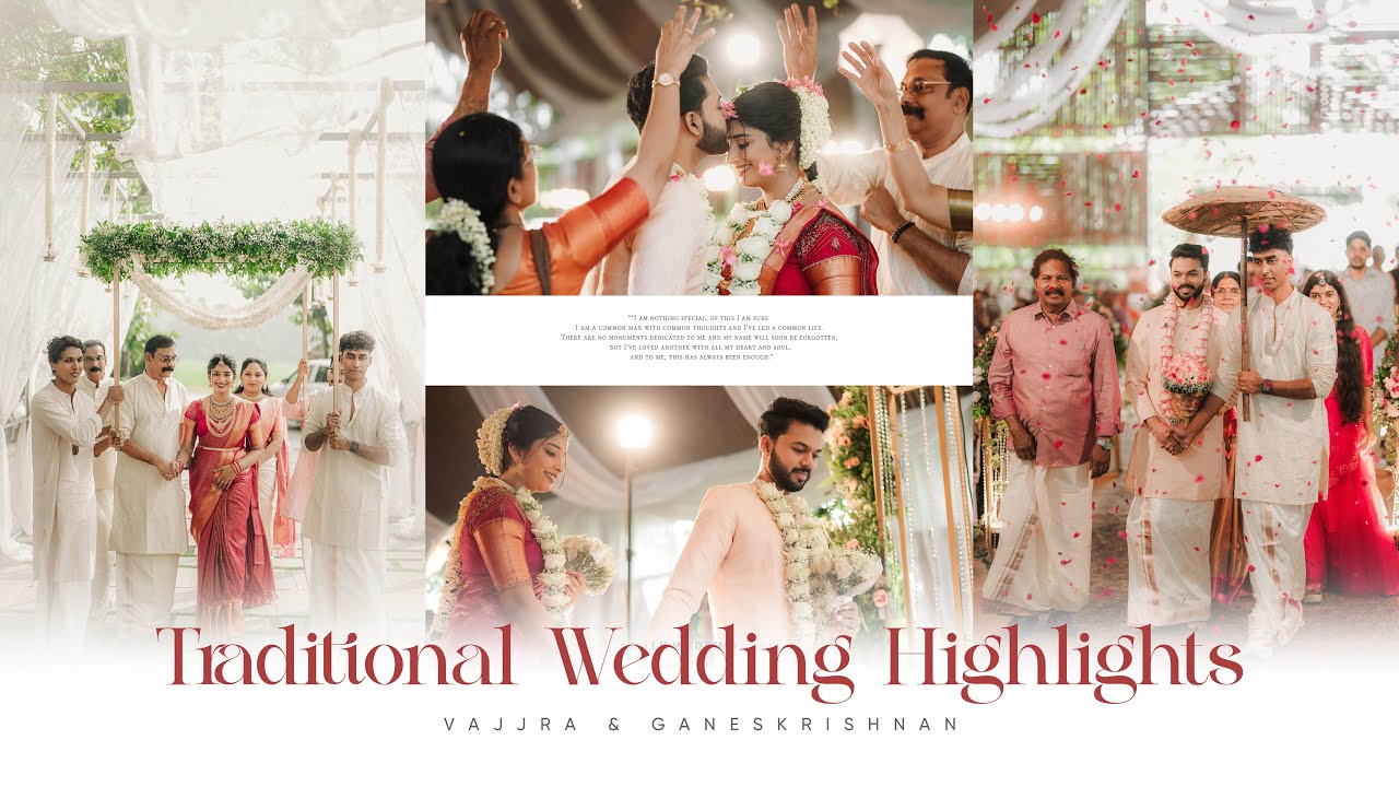 Kerala Traditional Wedding Highlight's 2026 // Vajjra 💕 Ganeskrishnan // LK WEDDING STORIES //