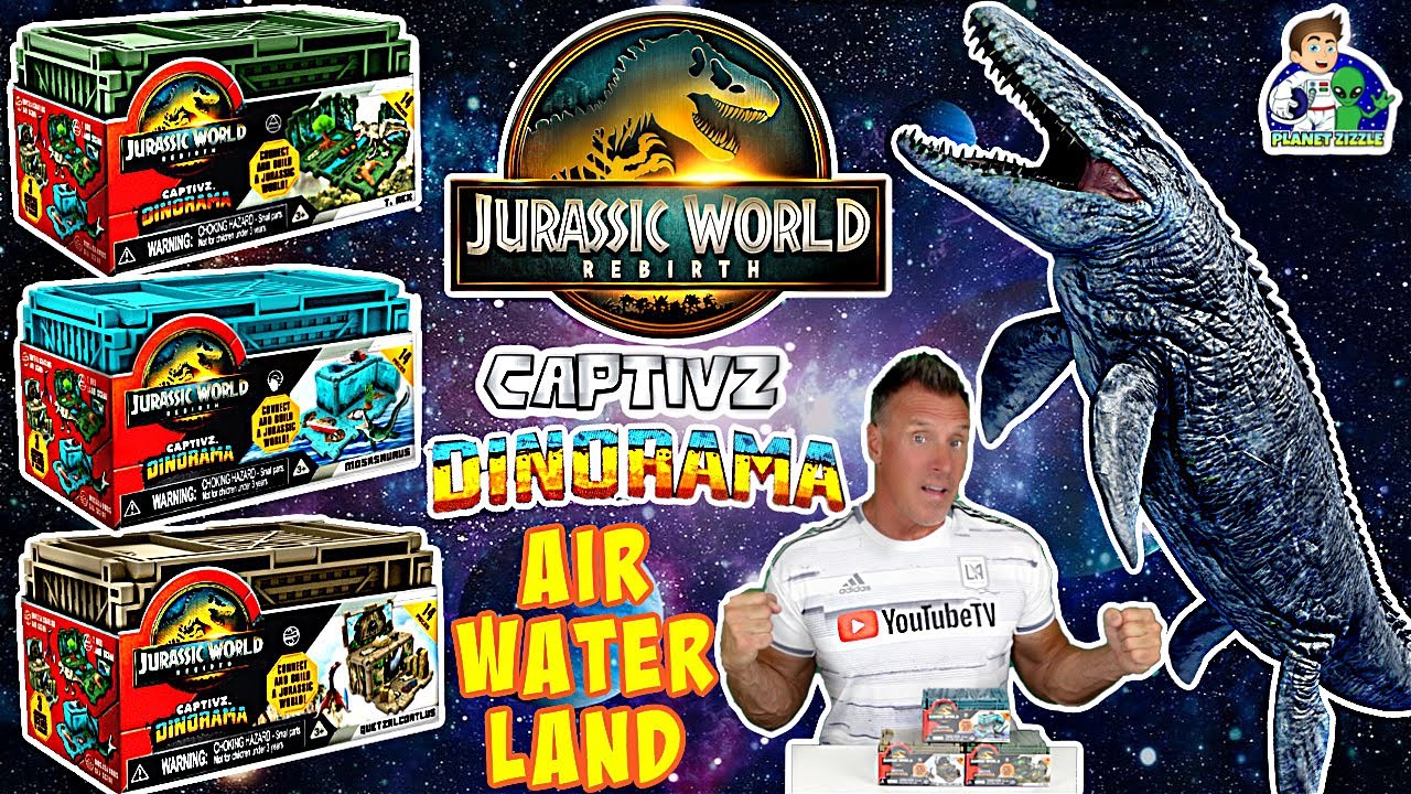 Jurassic World Rebirth Captivz Dinorama