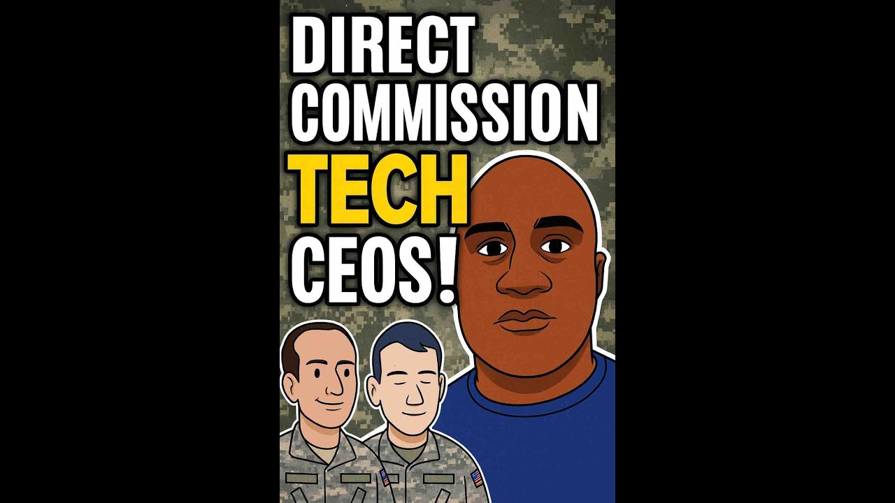 Direct Commission EXPLAINED: Tech CEOs Become Army Lt. Colonels?! | Detachment 201