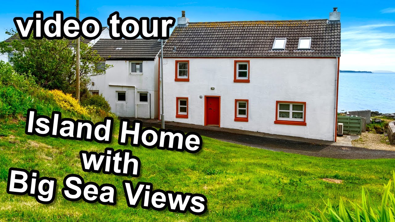 Video Tour of a Cottage by the Sea in Port Charlotte, Isle of Islay, Scotland.