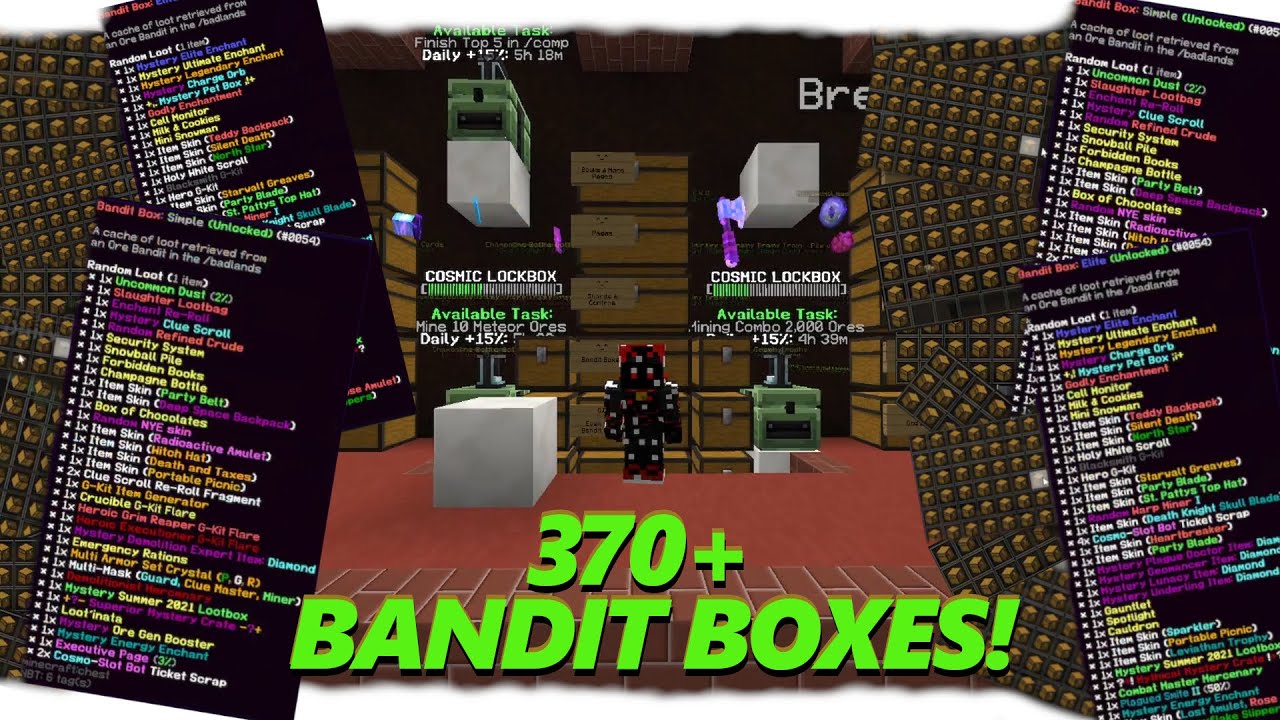 Cosmic Prisons | Sahara #14 - THE BIGGEST BANDIT BOX OPENING EVER! #12daysgiveaways
