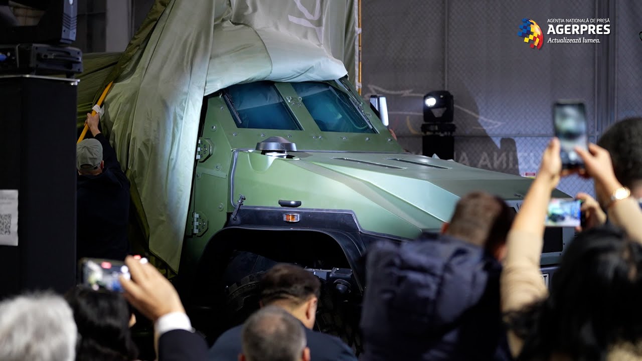 BlueSpace Technology a pornit motorul primului vehicul blindat fabricat integral în România