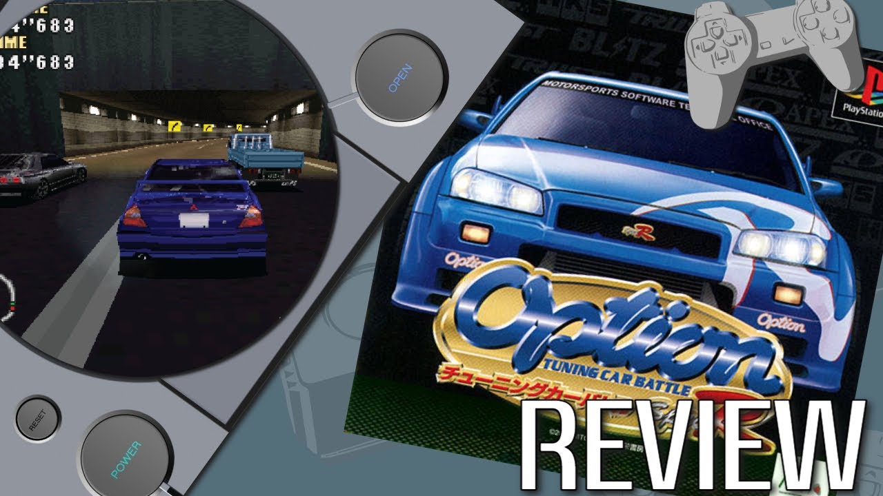 Option Tuning Car Battle Spec R PS1 Review - Tuning Car Battle Spec R PS1