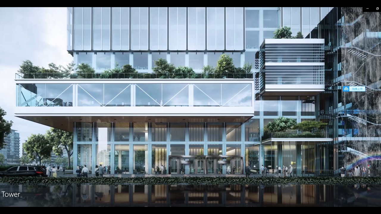 Office Tower Animation / Walk-through