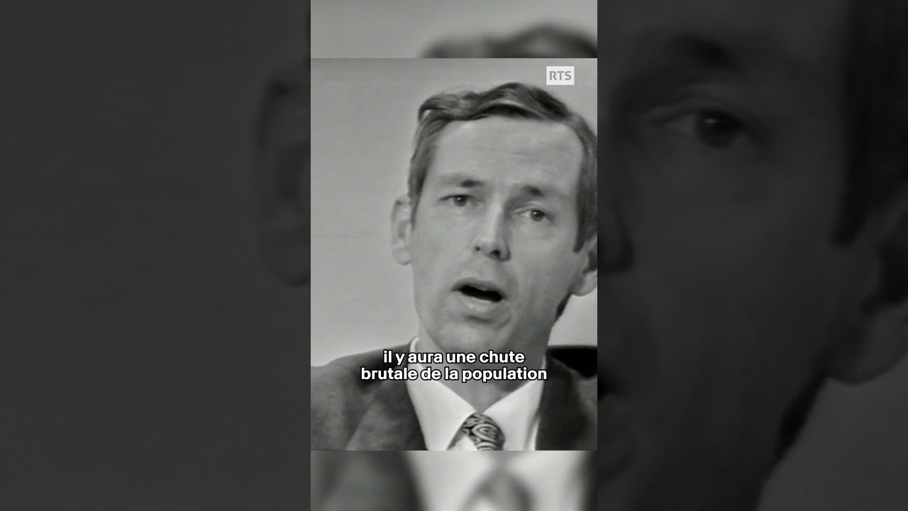 2030, l'heure de la catastrophe selon Jacques Piccard. (1972) #archive #decroissance #piccard