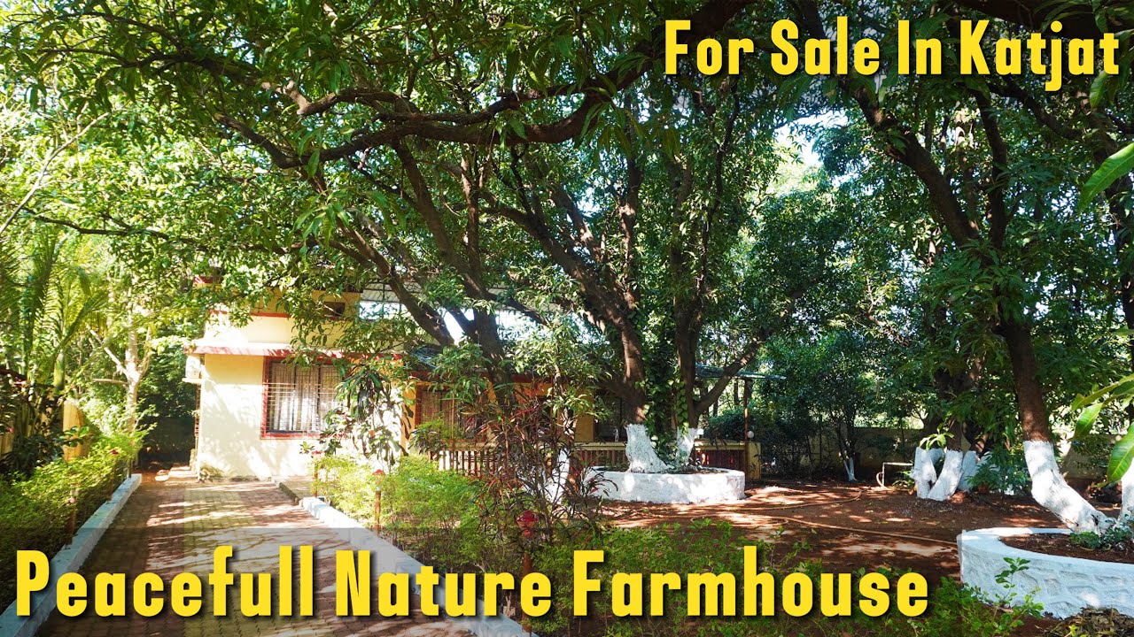 Farmhouse For Sale In Nature Of Karjat | With Mango Trees Garden…🥭