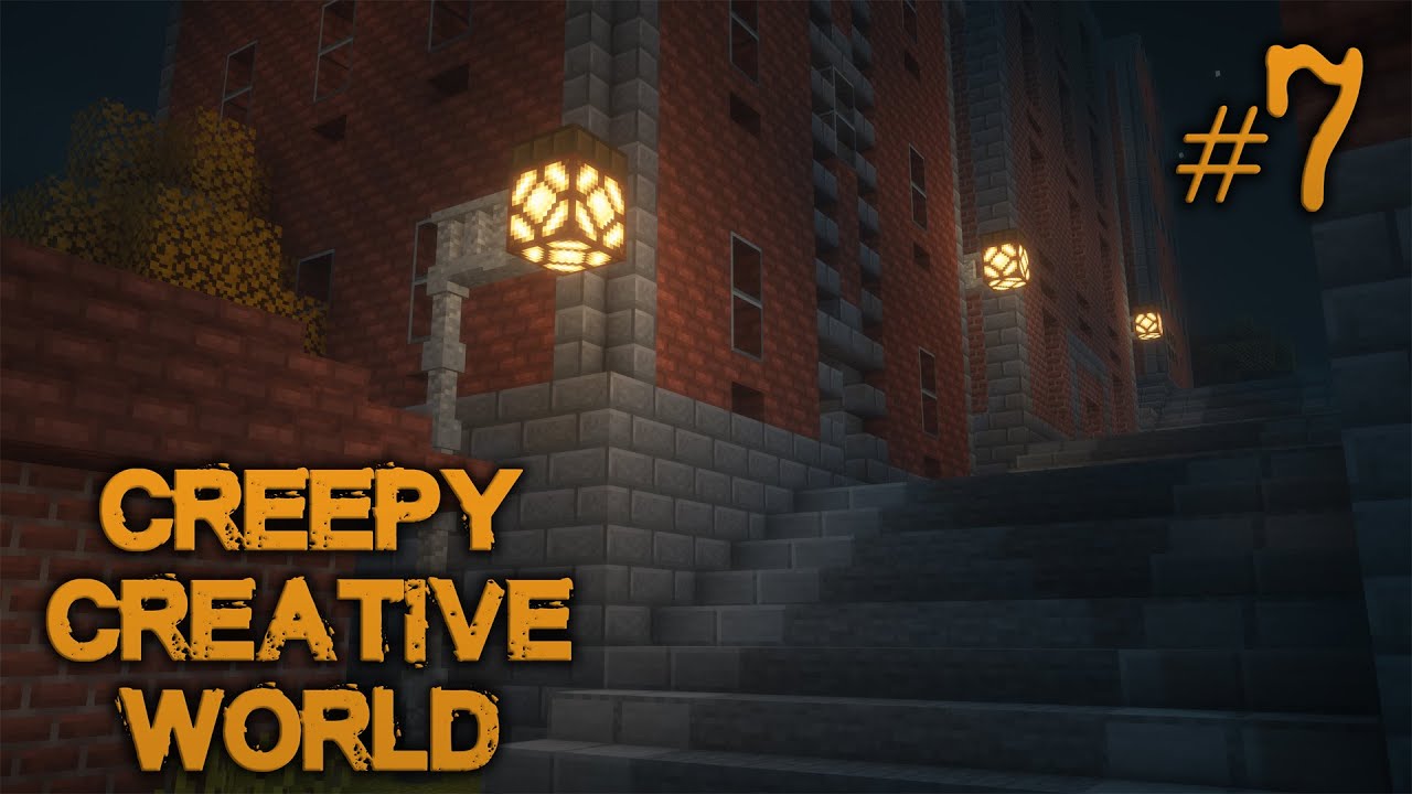 Creepy Creative Minecraft World #7 - Nuke Possum Springs
