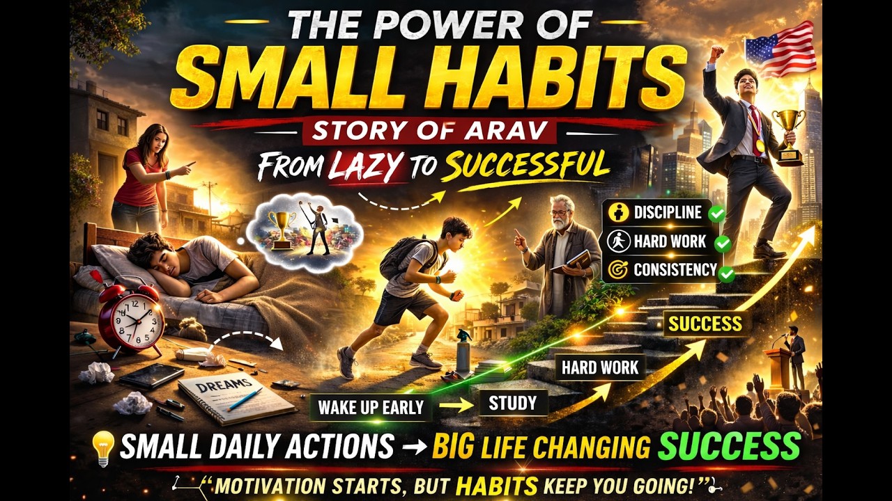 The Power of Small Habits – From Lazy Boy to Top Success Story