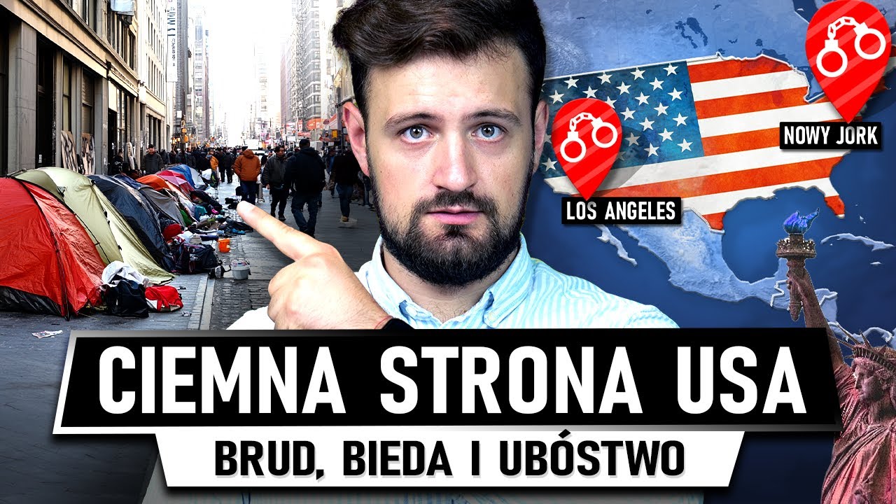 CIEMNE STRONY ŻYCIA w USA - Wstyd i bezdomność