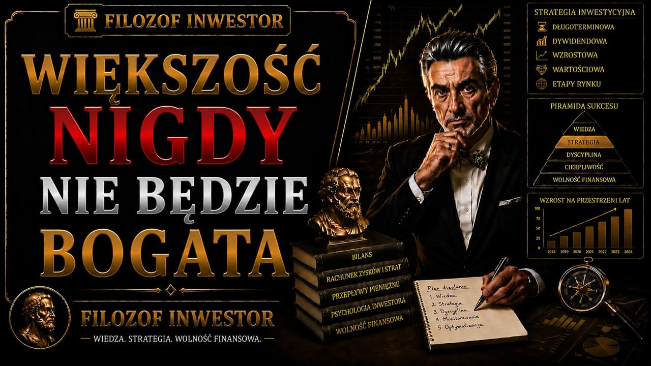 Dlaczego większość ludzi NIGDY nie będzie bogata — nawet jeśli inwestuje!