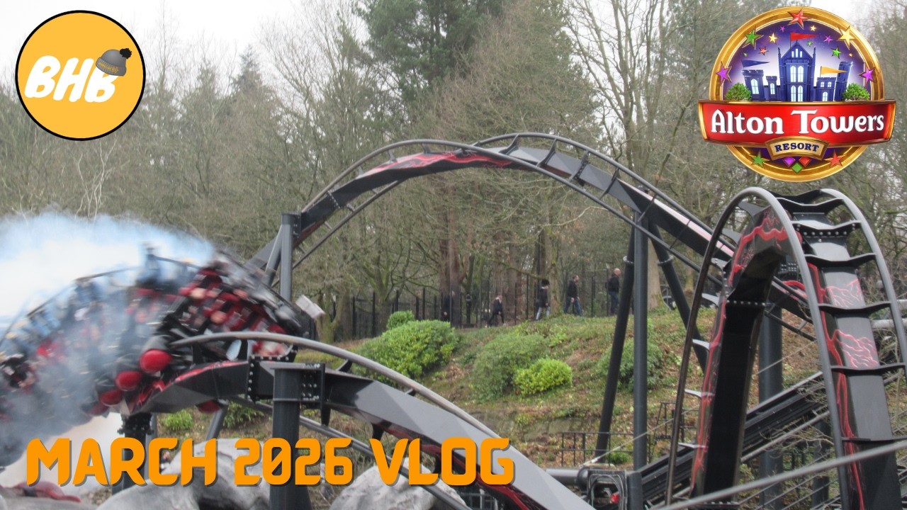 Курорт Alton Towers | Видеоблог за март 2026 года!!