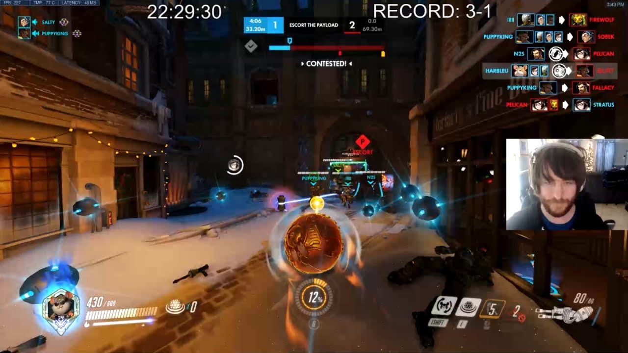 Overwatch Harbleu — самый доминирующий геймплей Хаммонда за всю историю