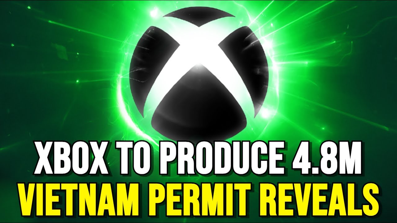 Xbox Reportedly to Produce 4.8 Million Devices in Vietnam Annually