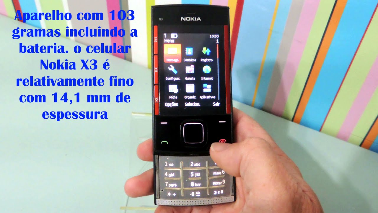 1001 celulares! O canal dos celulares antigos! Nokia X3