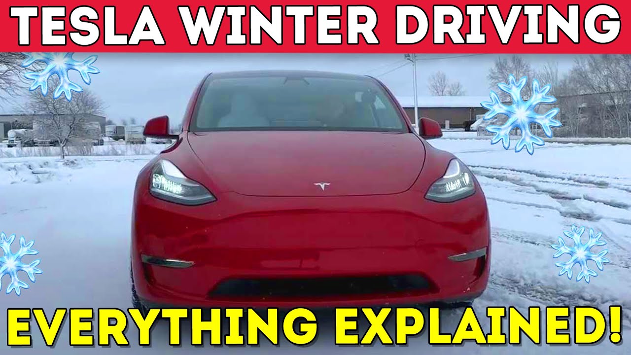 Tesla Winter Driving - Regen, Hold Stop, Chill Mode, Profiles