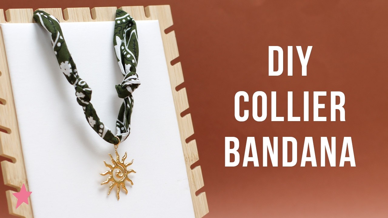 Comment Créer des Bijoux Tendance avec un Bandana en 5 Minutes !
