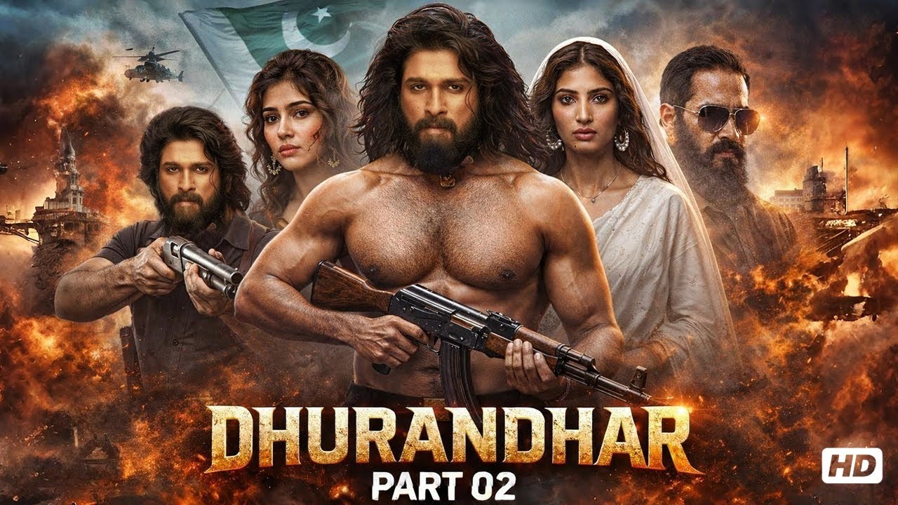 DHURANDHAR PART 2 (Hindi Dubbed) | Allu Arjun Action | Rashmika Mandanna | Saif Ali Khan | Full HD