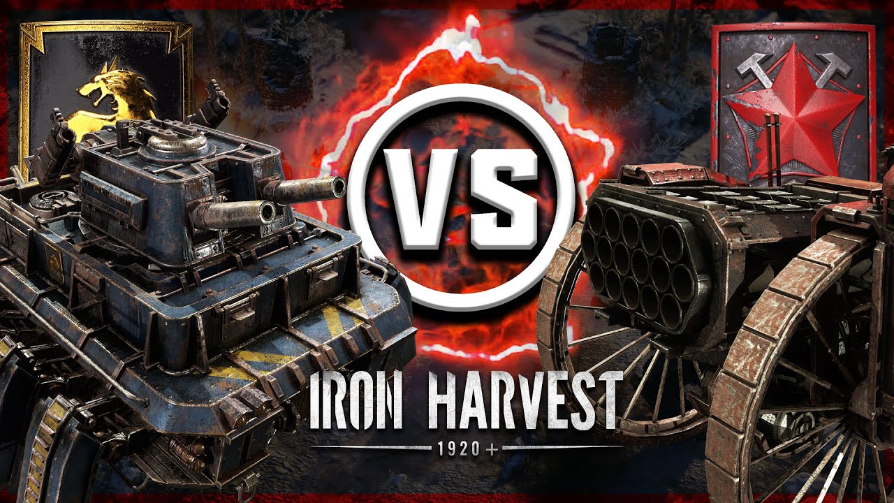 Iron Harvest | How Silver Ranked Players Play In The Snow | Rusviet VS Saxony 1v1