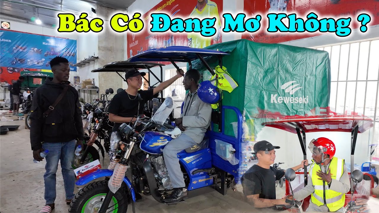 Công Giáp || Bác Có Đang Mơ Không ? Cảm Xúc Của Bác Trưởng Bản Kaqua Khi Lần Đầu Vào Cửa Hàng Bán Xe