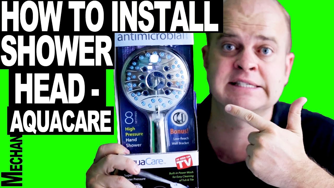 How To Install Shower Head - Aquacare