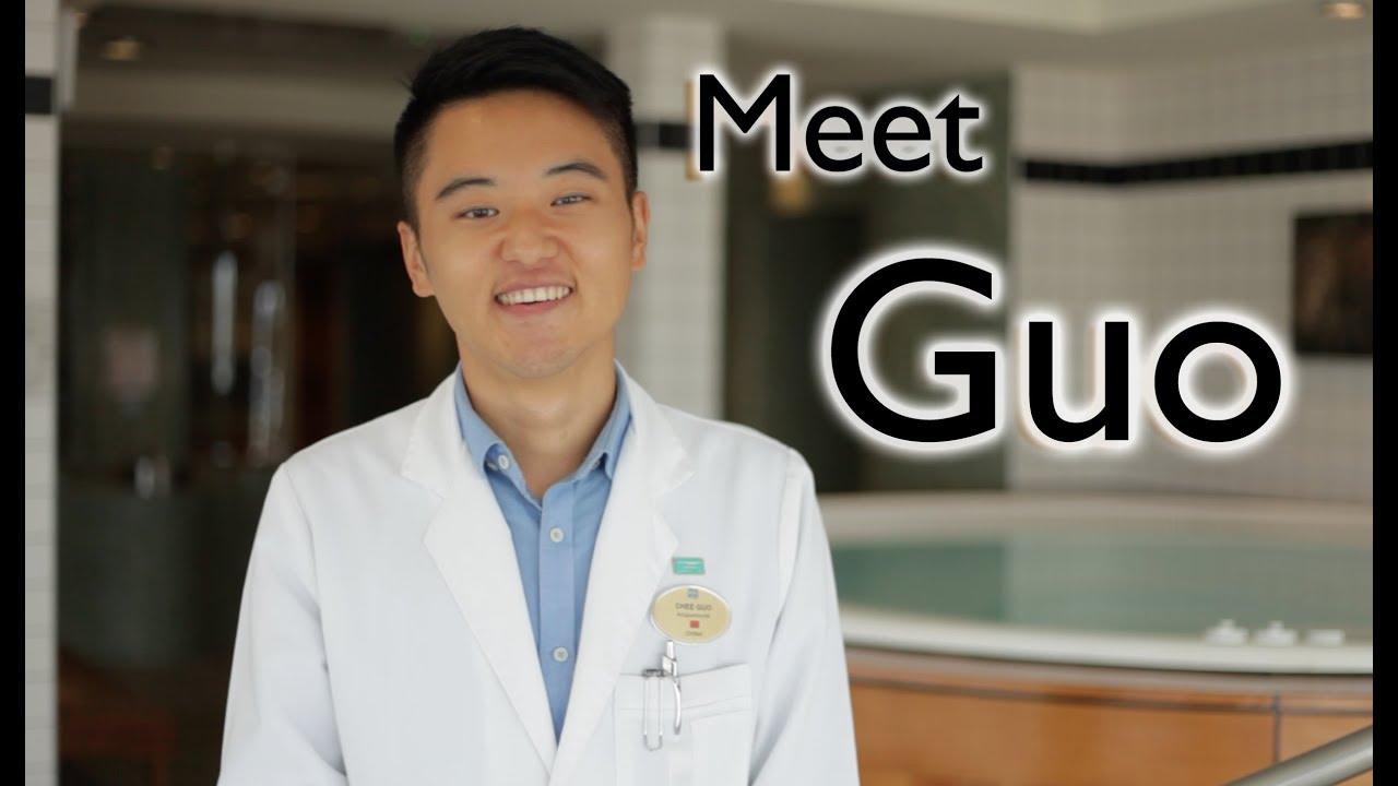Working on a Cruise Ship - Acupunture with Guo | The On Board Spa By Steiner