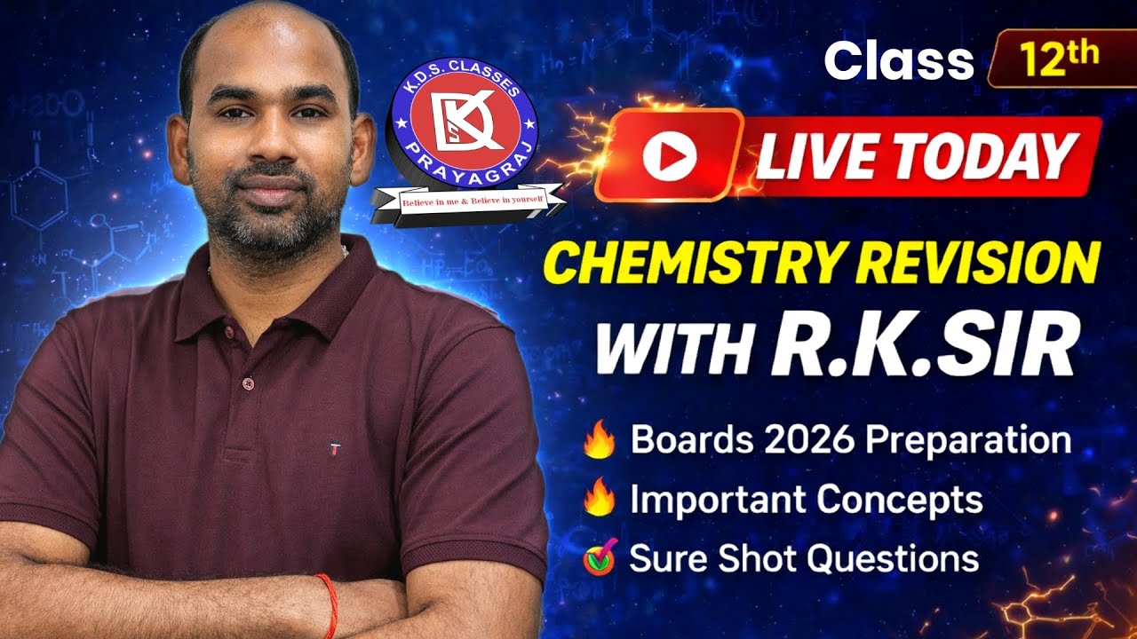 Sure Shot Chemistry Revision By R.K. Sir