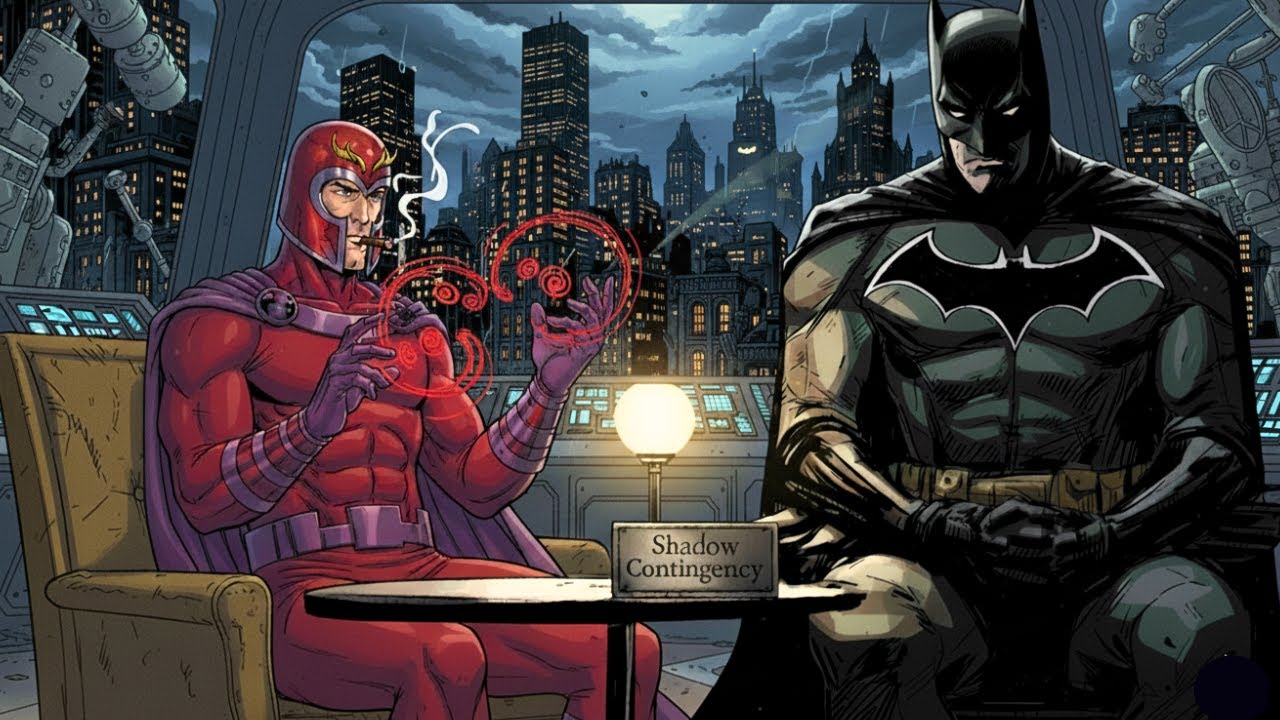 Batman and Magneto Discuss &lsquo;THE SENTINELS&rsquo;