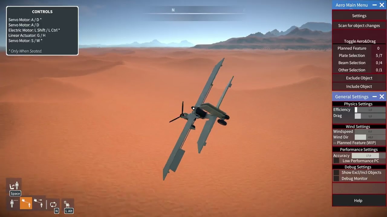 Gearblocks Aerodynamics Script Main Purpose (flying) Preview!